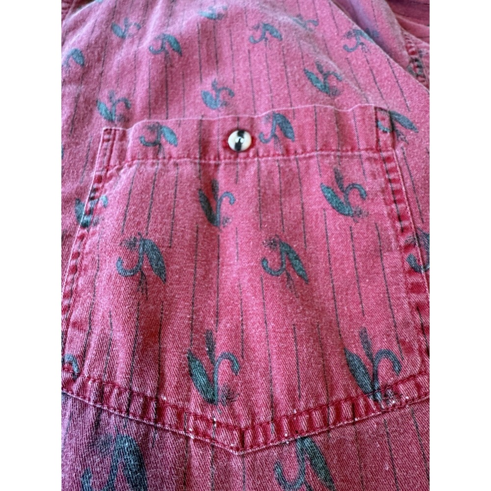 Vintage Revenge Shirtmakers Preppy Faded Button Down Size XL/XXL - Picture 6 of 11